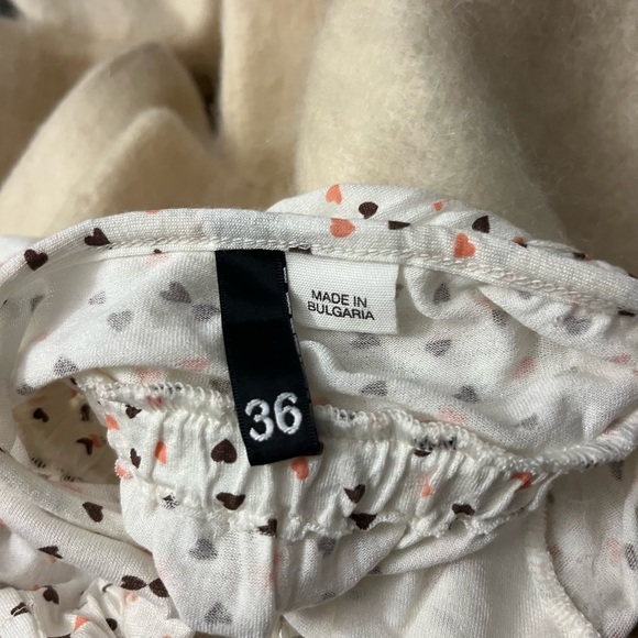 H&M heart print tie halter tank top - Picture 7 of 7